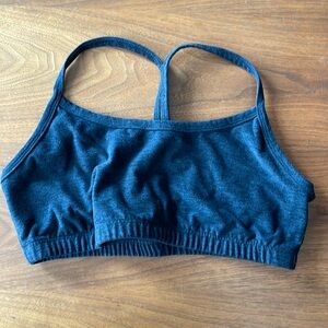 Beyond Yoga Spacedye Slim Racerback Bra - Darkest Night / M